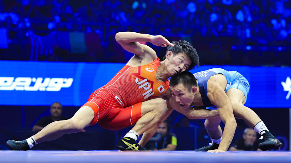 レスリング・樋口黎 メダル確定でパリ2024日本代表内定｜世界選手権