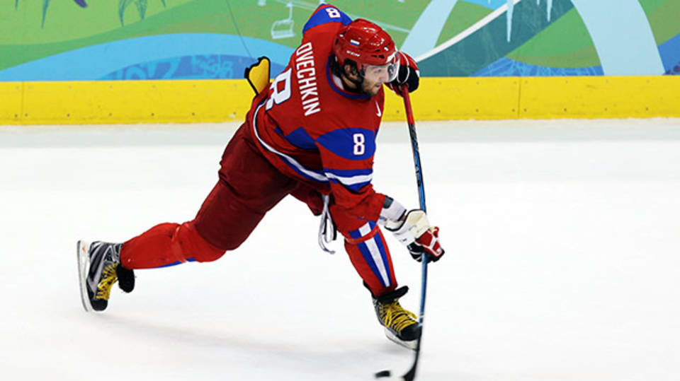 Alexander Ovechkin ice man on a mission for Russia Olympic News