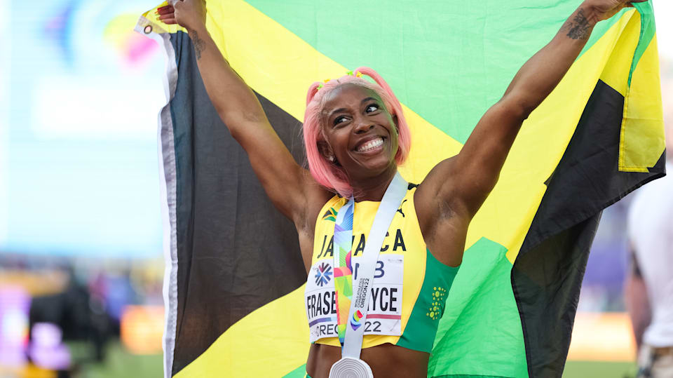 Jamaican sprint legend Shelly-Ann Fraser-Pryce on breaking Florence Griffith-Joyner's world record and retirement