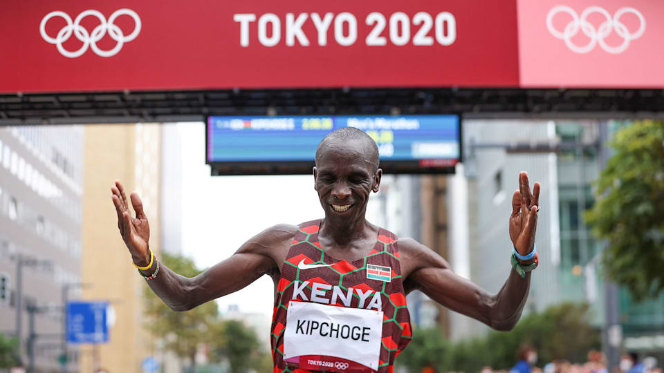 陸上】エリウド・キプチョゲ、パリ五輪へ意欲「マラソン3連覇を