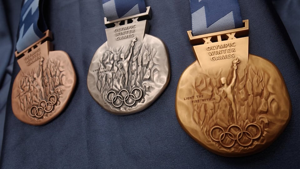 thumbnail image 2 of Salt Lake 2002 Olympic Participation Medal – Original O.C. Tanner Bronze With Box, Boxing Event 2 of 4