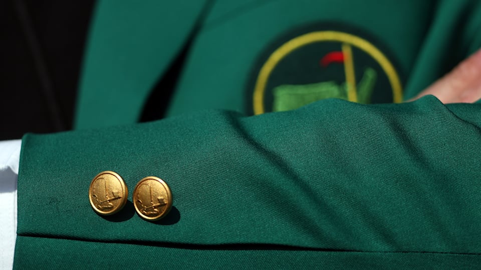 Veste Coupe-vent Masters Augusta National - Vert, Taille XL - Homme