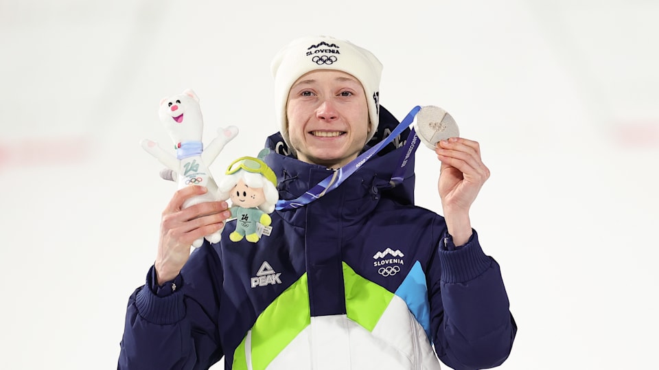 Winter Olympics 2026: Slovenia's Nika Prevc adds to family dynasty