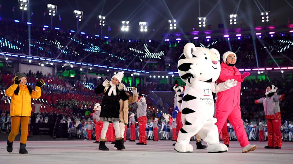 平昌2018オリンピックマスコット - 写真とヒストリー