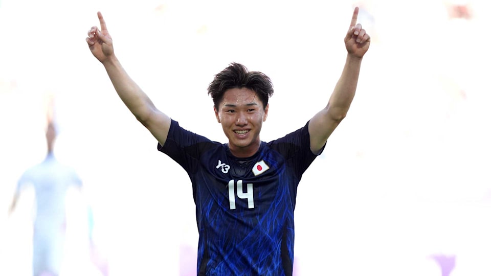 サッカー男子日本代表、パラグアイに5-0大勝…三戸舜介と藤尾翔太