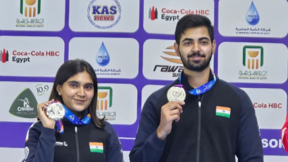 Aishwary Tomar Asian Shooting 2025