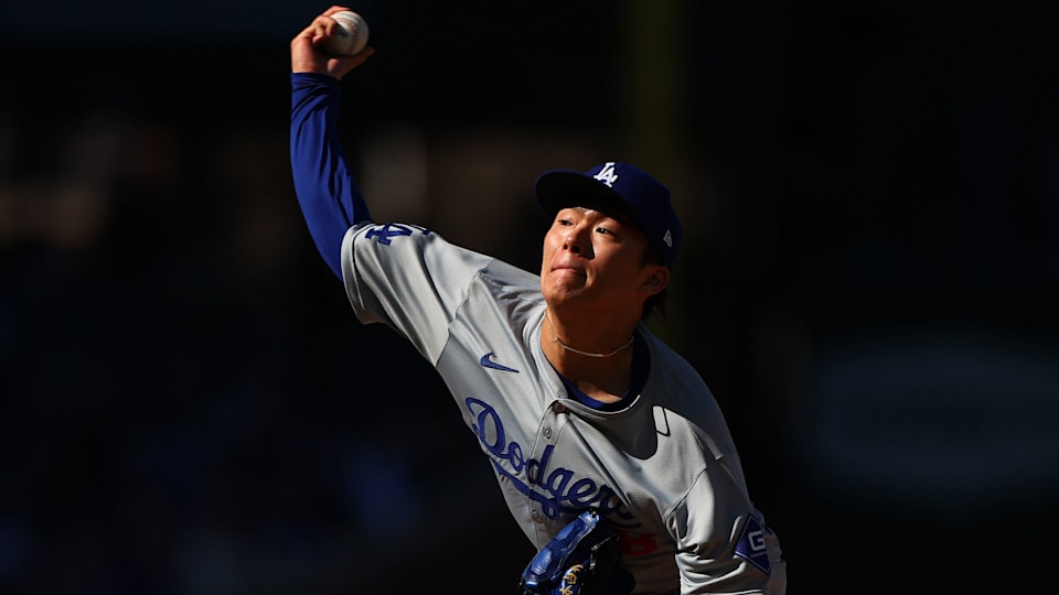ドジャース山本由伸、5回無失点でMLB初勝利…大谷翔平は3試合連続