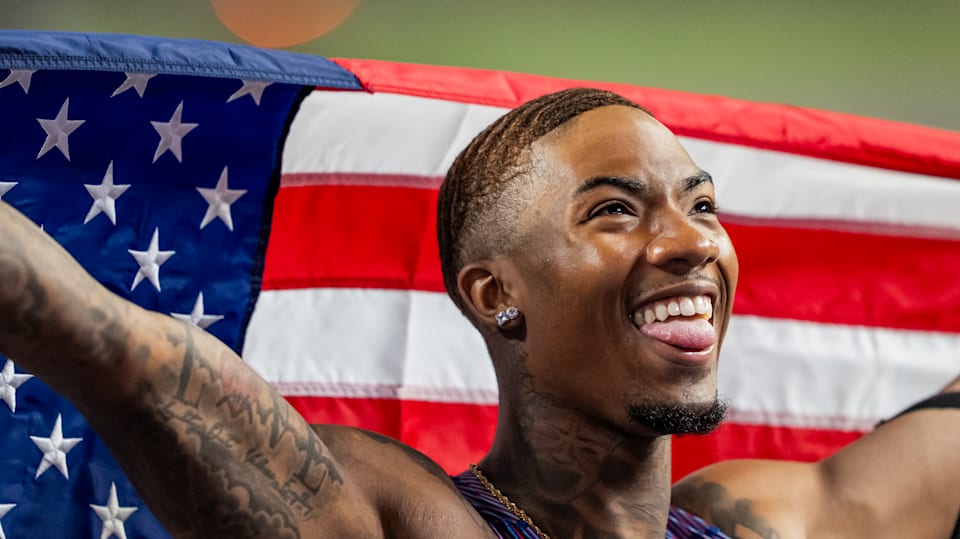 Five things to know about U.S. sprinter Jordan Anthony