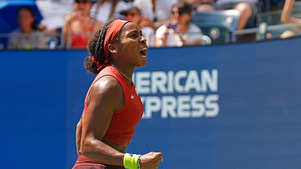 Tennis: Coco Gauff makes quick work of Jelena Ostapenko to advance to U.S.  Open semi-finals