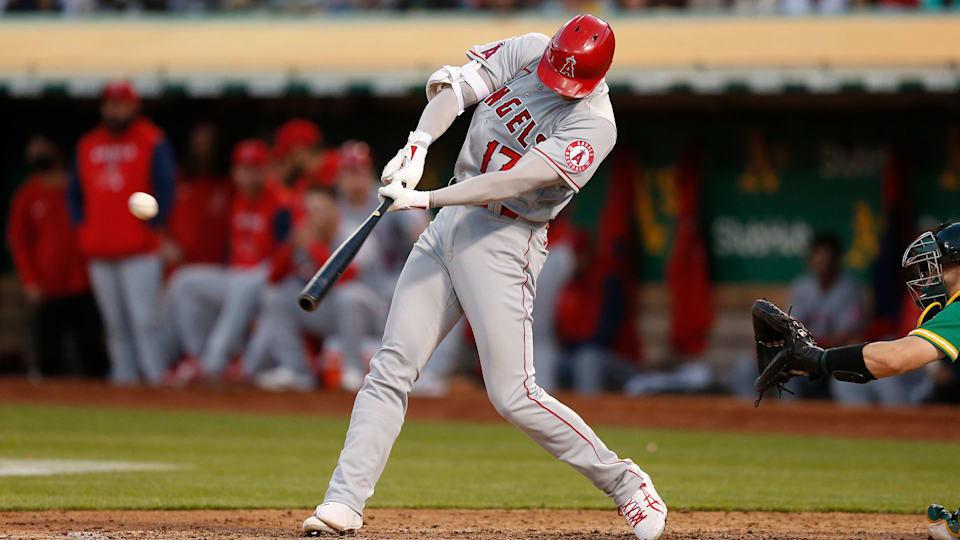 2022 大谷翔平MLB 100号ホームラン記念 MLB】大谷翔平、MLB通算100本塁打を達成…松井秀喜氏、イチロー氏に次ぐ