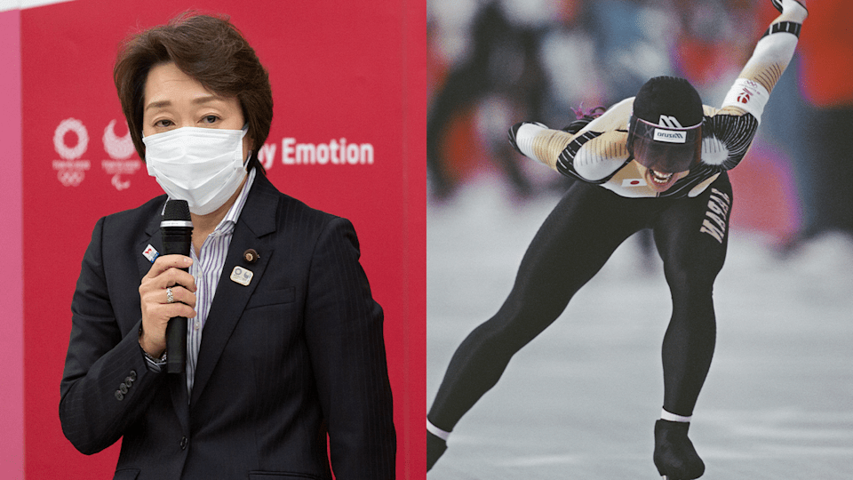 橋本聖子 スピードスケート レギュラー EPOCH2026 直筆 30枚限定 橋本聖子新会長の歩み 五輪に7度出場、アルベールビルで銅メダル