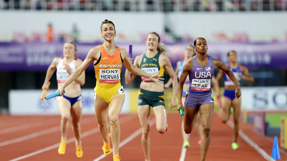 World Athletics Relays Guangzhou 25: South Africa and Spain upset  favourites in men's and women's 4x400m finals