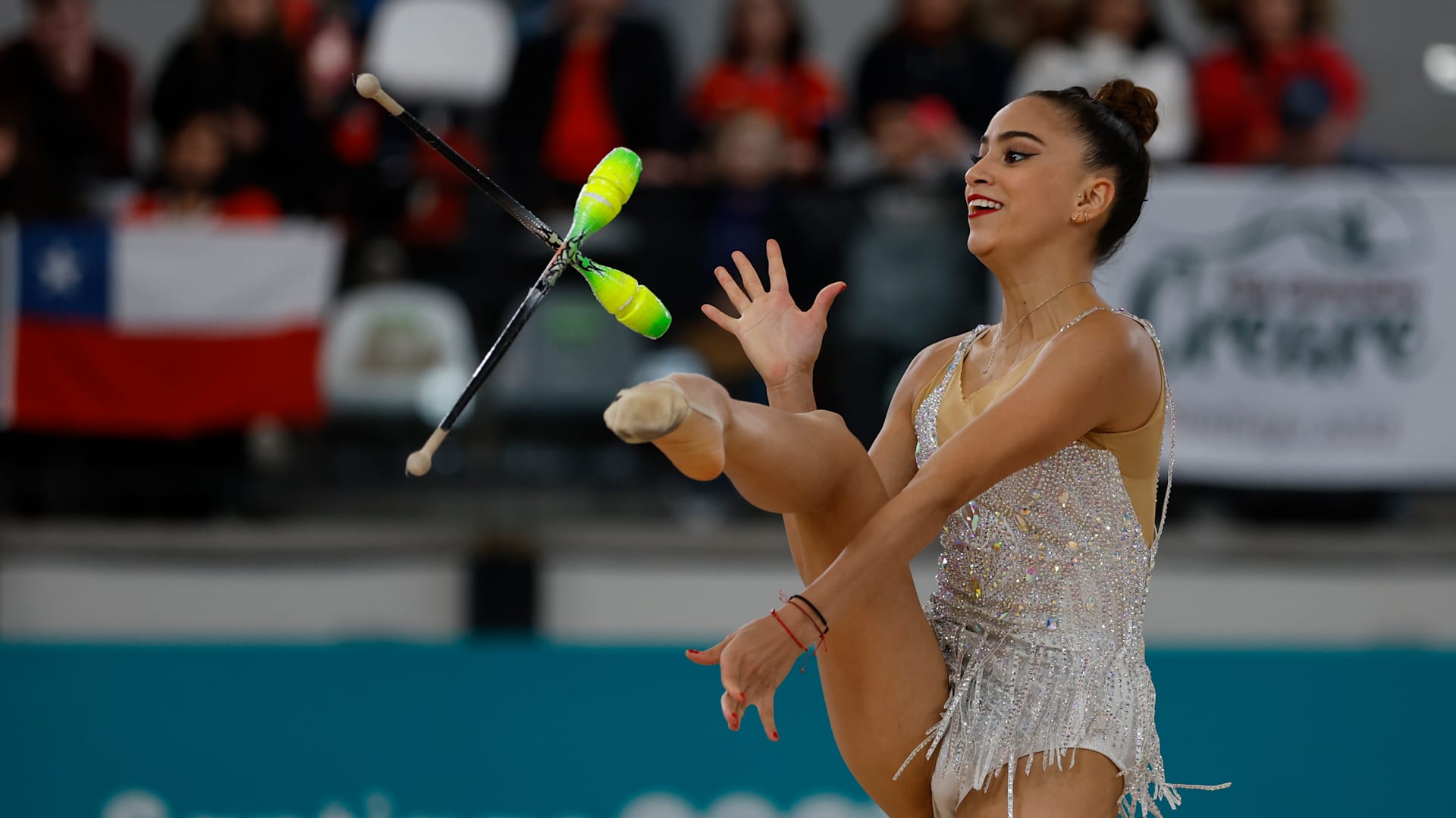 Marina Malpica quedó a un paso de obtener la cuota olímpica de gimnasia  rítmica en los Juegos Panamericanos 2023