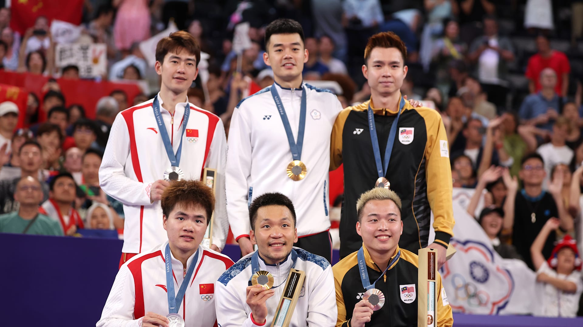 パリ2024バド男子ダブルス、Chinese Taipeiペアが2連覇の快挙！