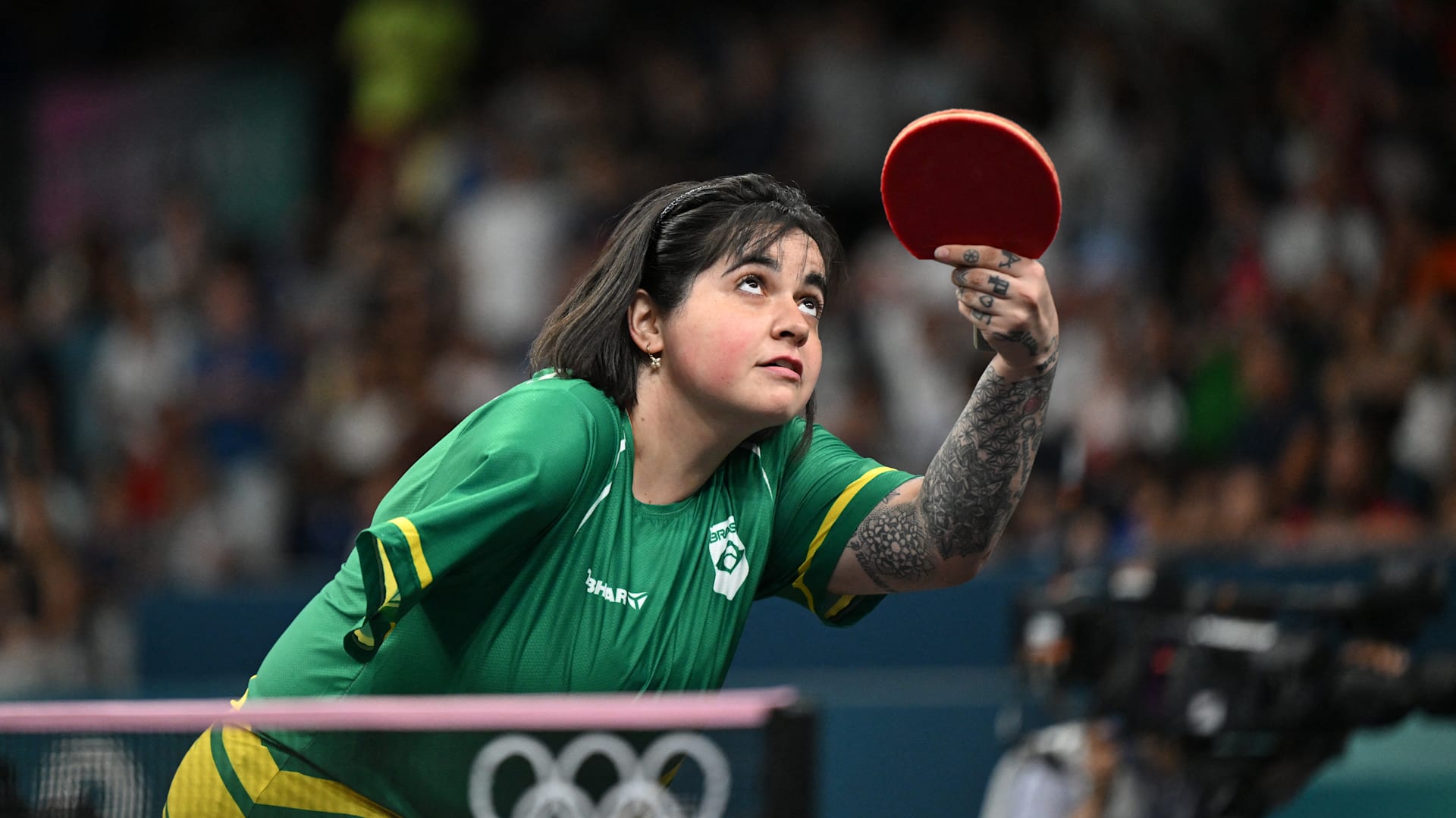 パリ2024オリンピックで活躍したブラジルの卓球選手ブルーナ