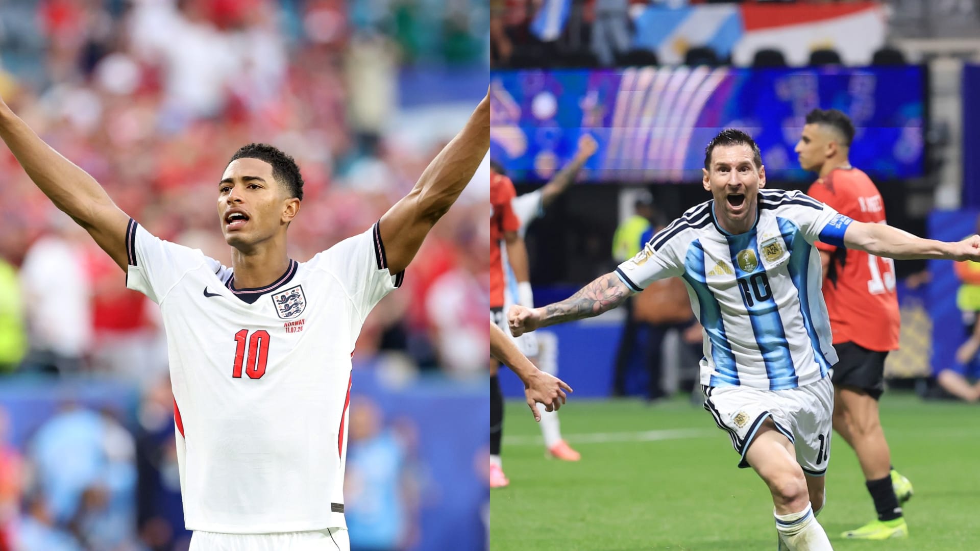 サッカー・イングランド代表vsアルゼンチン代表丨日程・放送予定