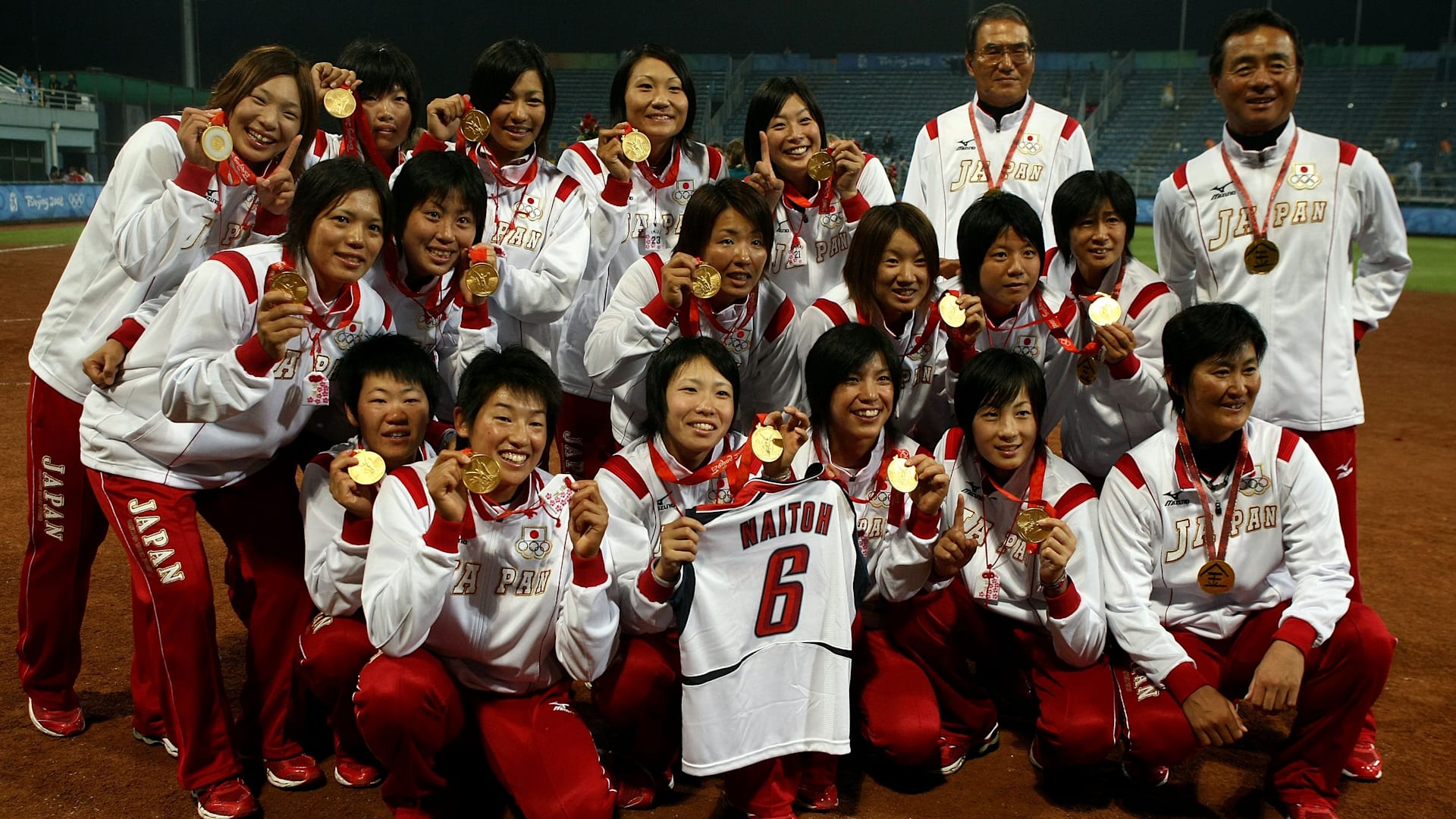 4度目のオリンピック、上野の413球。日本女子ソフトボールが悲願の金メダル【2008年北京オリンピック】