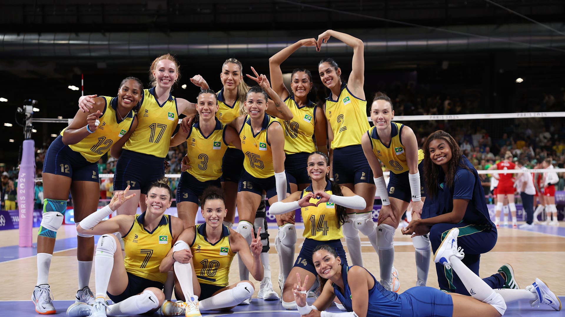 Brasil asegura la primera plaza en voleibol femenino y se definen los cuartos de final vea el resumen y clasificadas en el dia 9 de los Juegos Olimpicos de Paris 2024