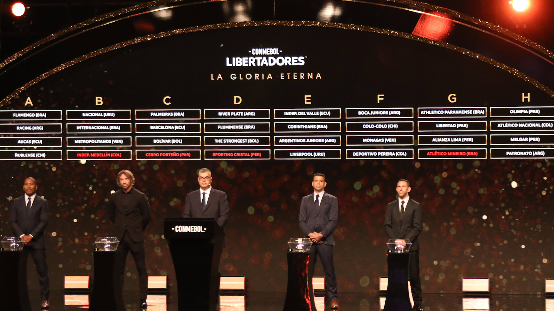 Confira a tabela de jogos da Copa Libertadores 2024