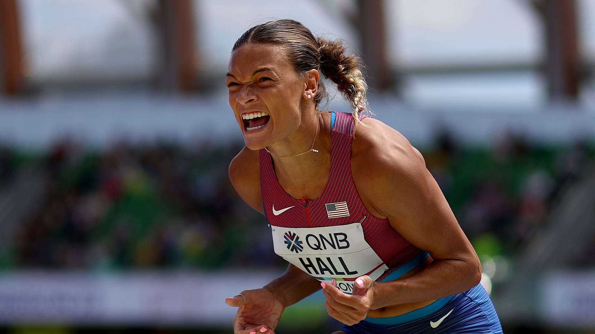 Athletics - Heptathlon world medallist Anna Hall aims to be "best ever"  after going pro