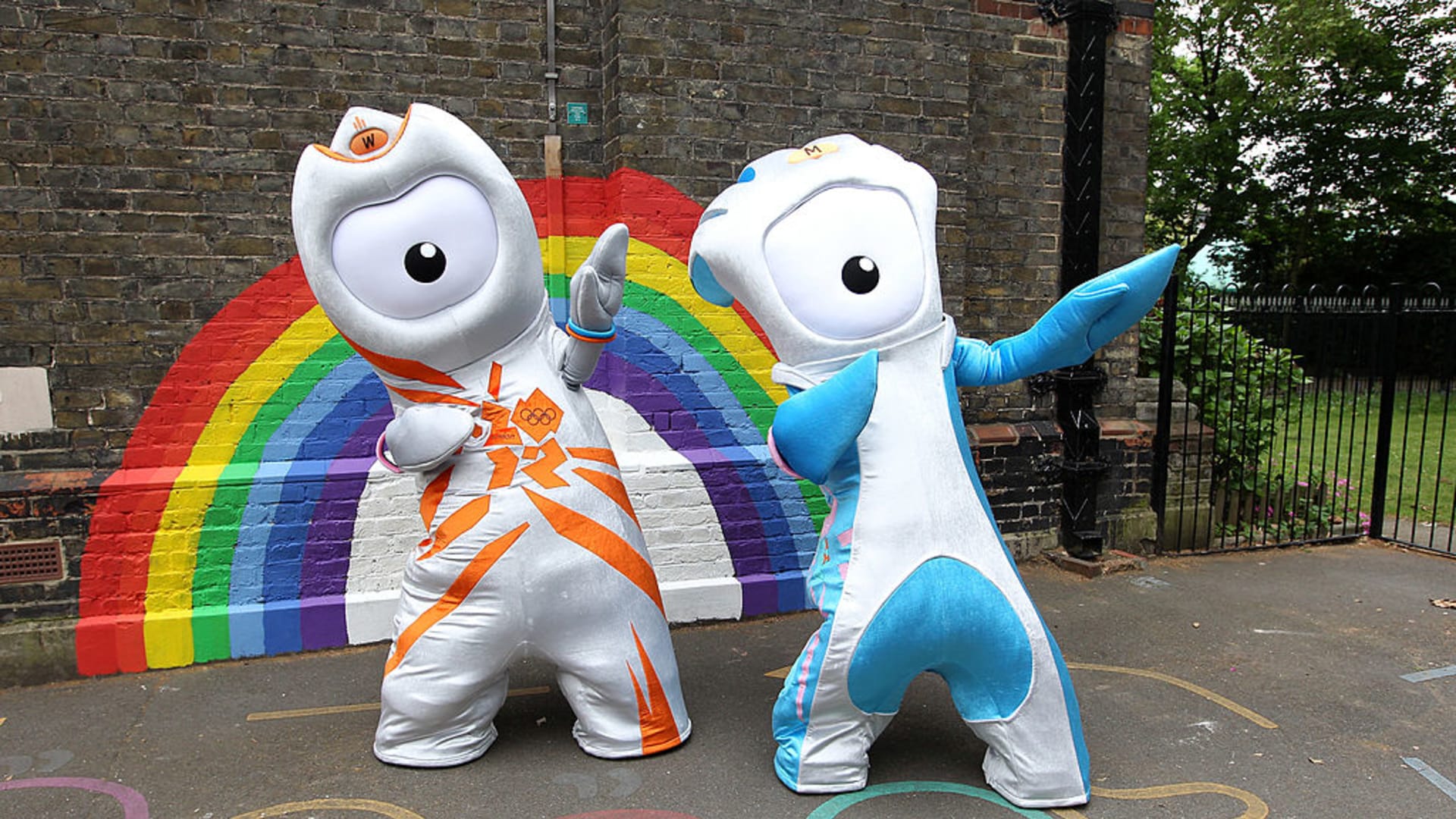 Coloriages coloriage de wenlock, la mascotte des jeux olympiques des londres 2012