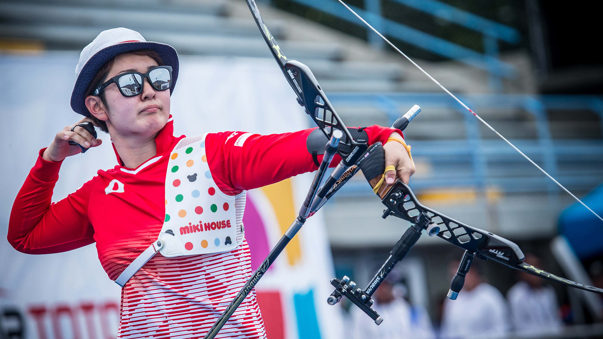 アーチェリー世界選手権：古川高晴、杉本智美がリカーブ個人準々決勝で 