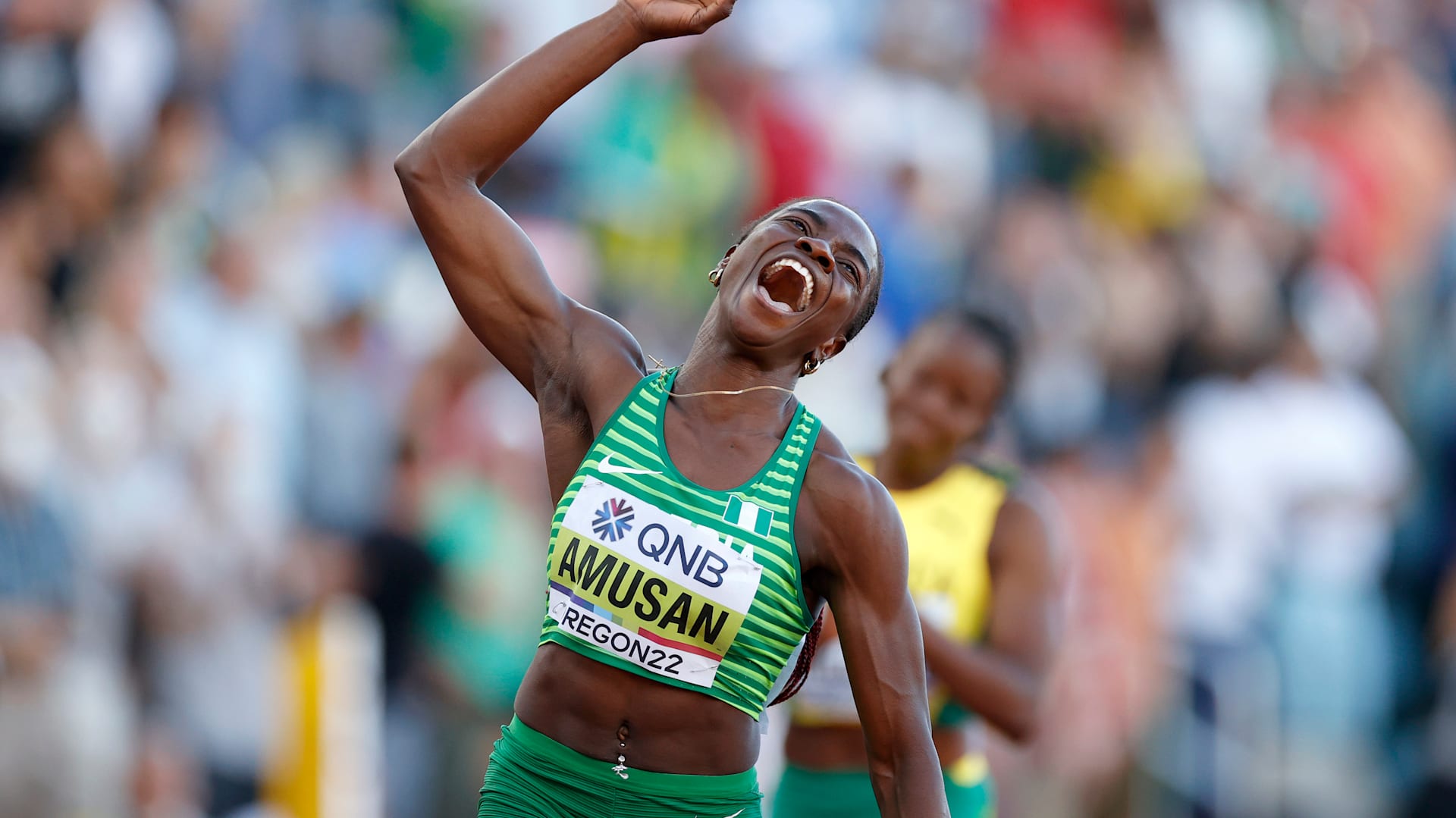 World track and field championships 2022: Tobi Amusan breaks world record  before winning gold in 100m hurdles