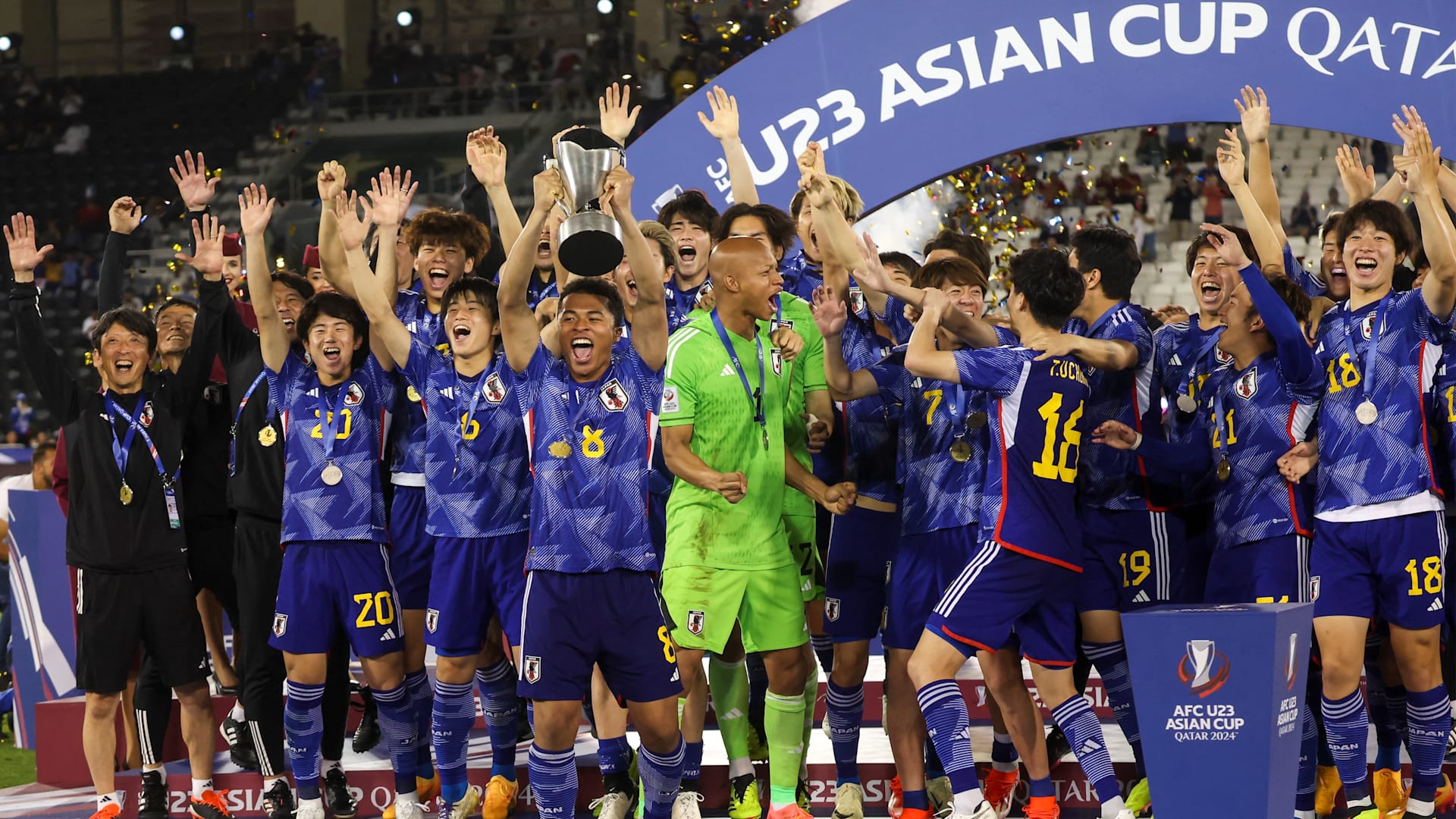 U-23日本代表がアジア王者に…山田楓喜の劇的弾でウズベキスタン代表に