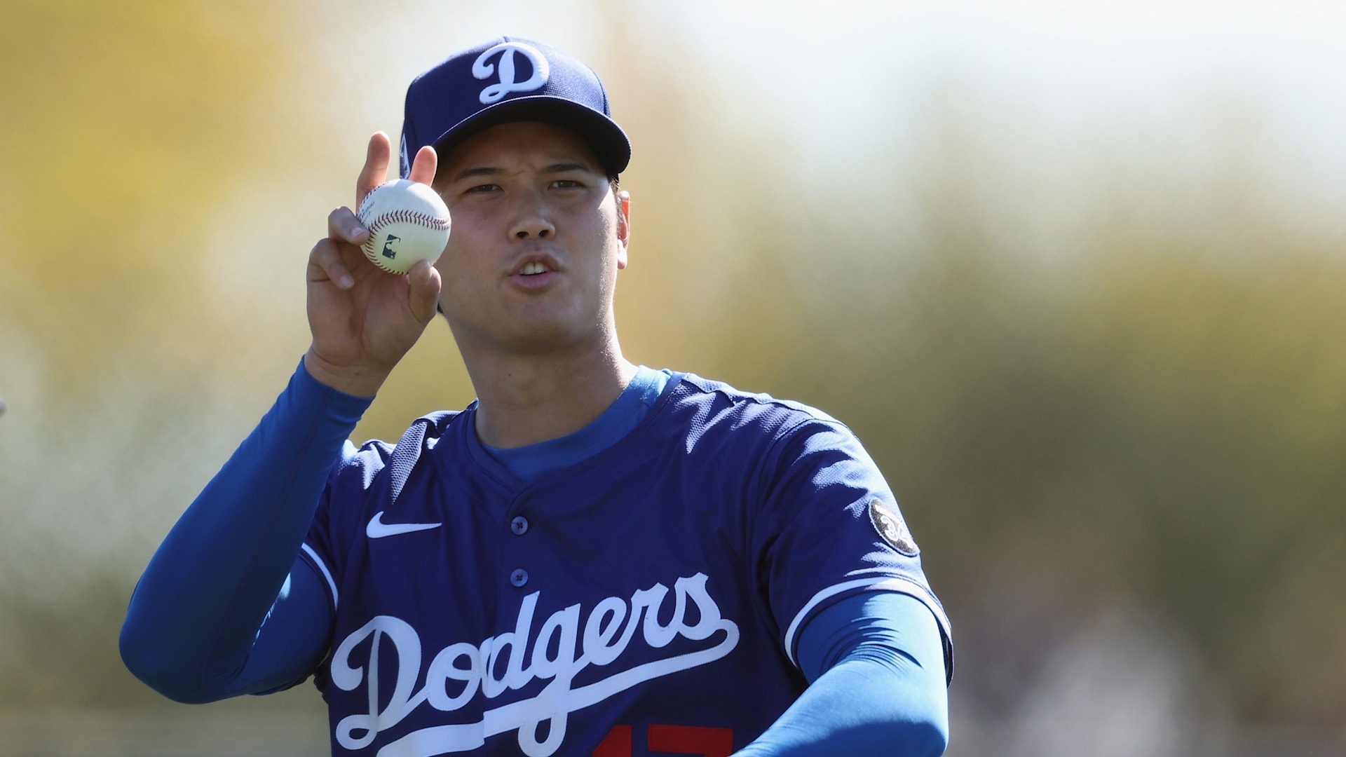 大谷翔平 Dodgers2025スプリングトレーニングNEWCAP/7-3/8