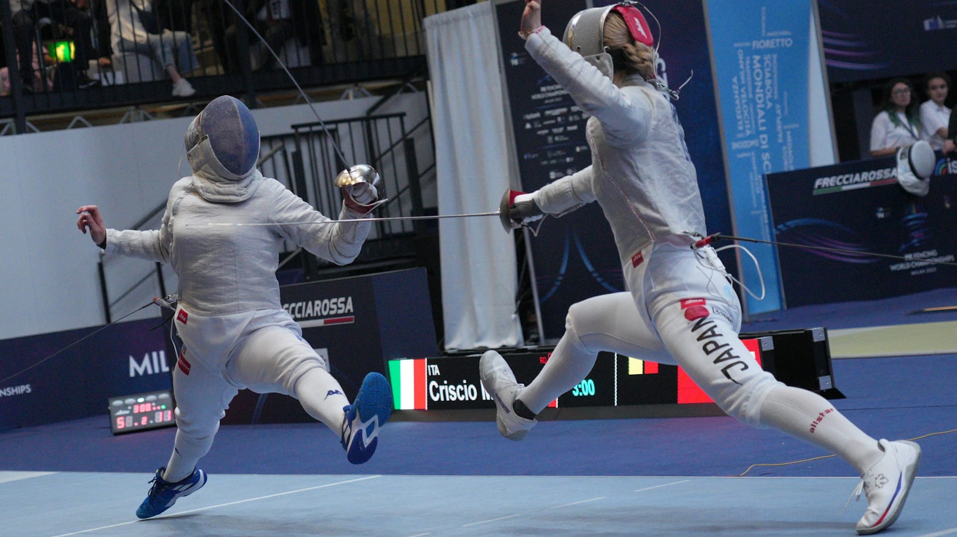 江村美咲が2連覇、松山恭助が3位｜フェンシング世界選手権2023｜6日目