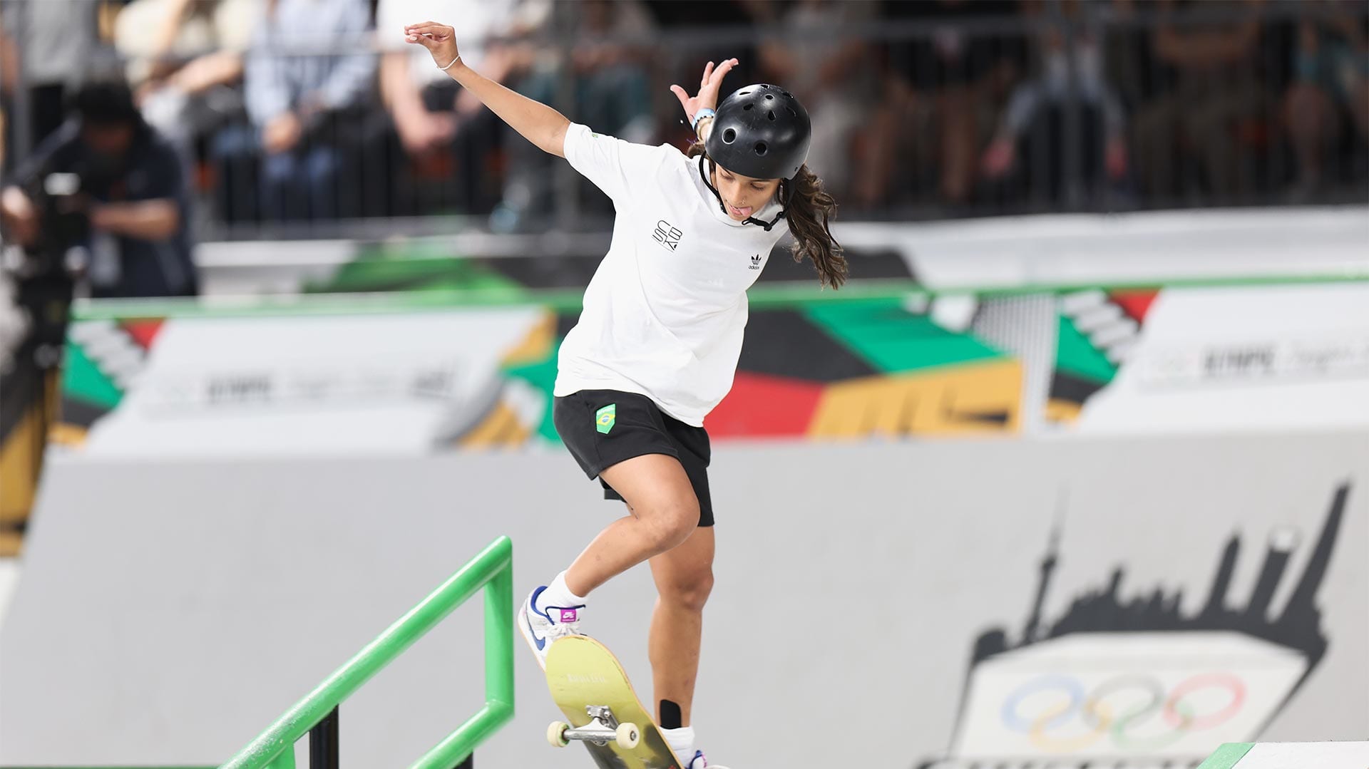 Skateboarding prodigy and Olympic medallist Rayssa Leal to