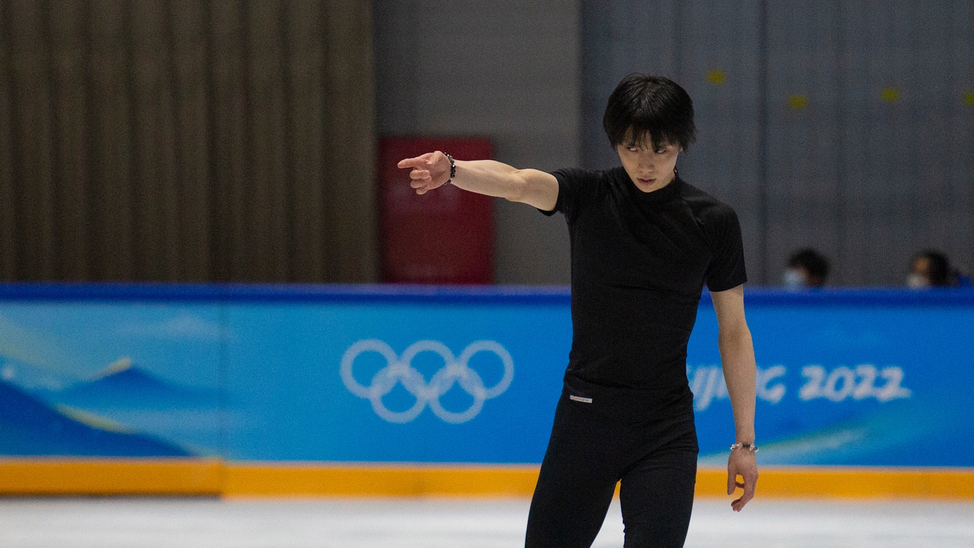 羽生結弦がフリー前日の公式練習に参加｜北京オリンピック