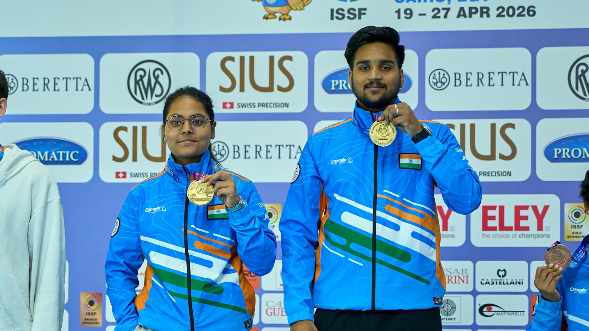 ISSF Junior World Cup 2026: Vanshika Chaudhary-Chirag Sharma win