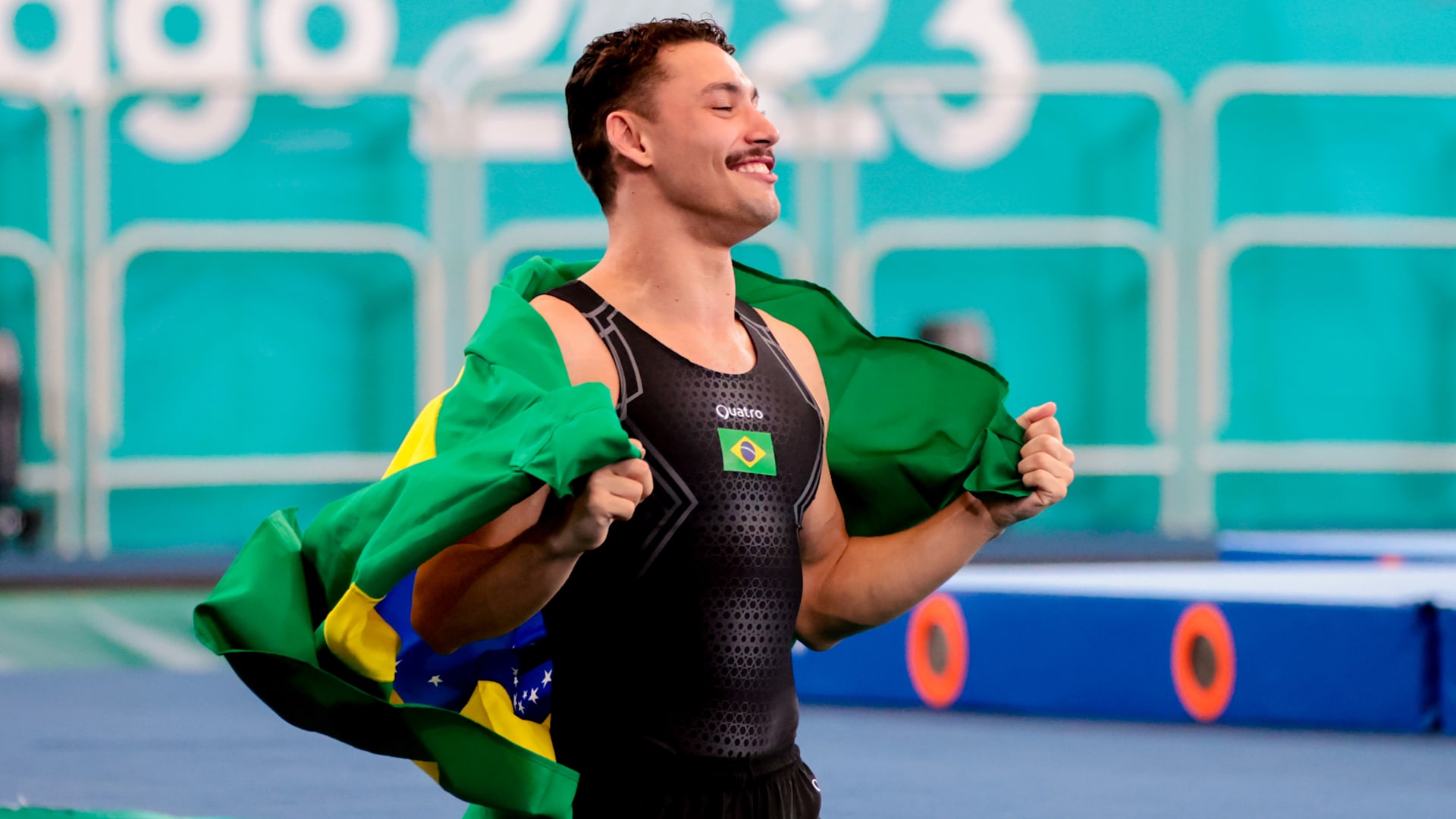 Rayan Dutra assegura vaga para o Brasil na ginástica de trampolim em Paris  2024, image size:1920x1080