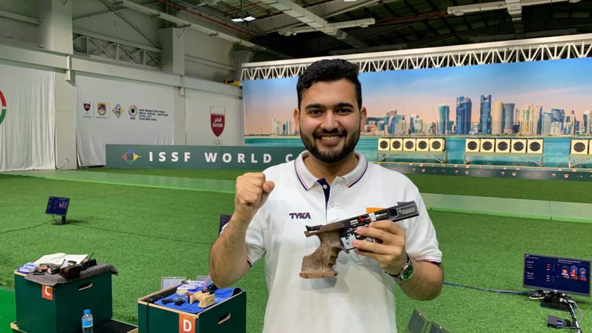 ISSF World Cup Final 2023: Anish Bhanwala wins bronze medal