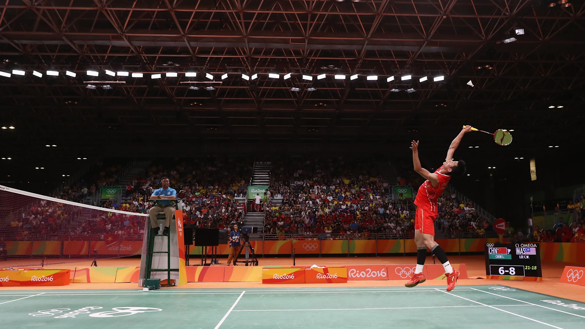 Chen outplays Lee in badminton final Olympic News