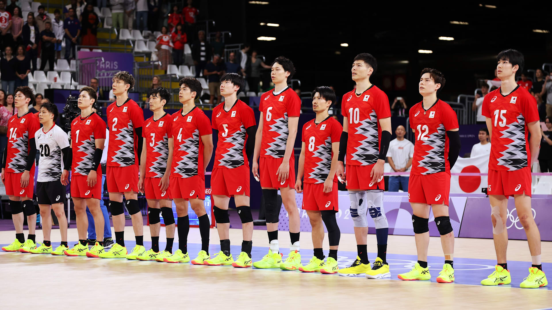 男子日本代表、フルセットでドイツ代表に敗れ黒星スタート｜パリ2024