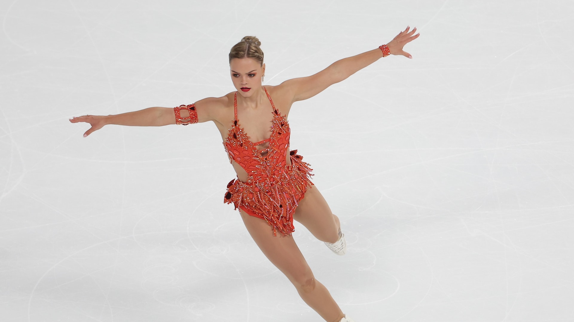 World Figure Skating Championships: Loena Hendrickx leads after women's  short program as Sakamoto Kaori stumbles
