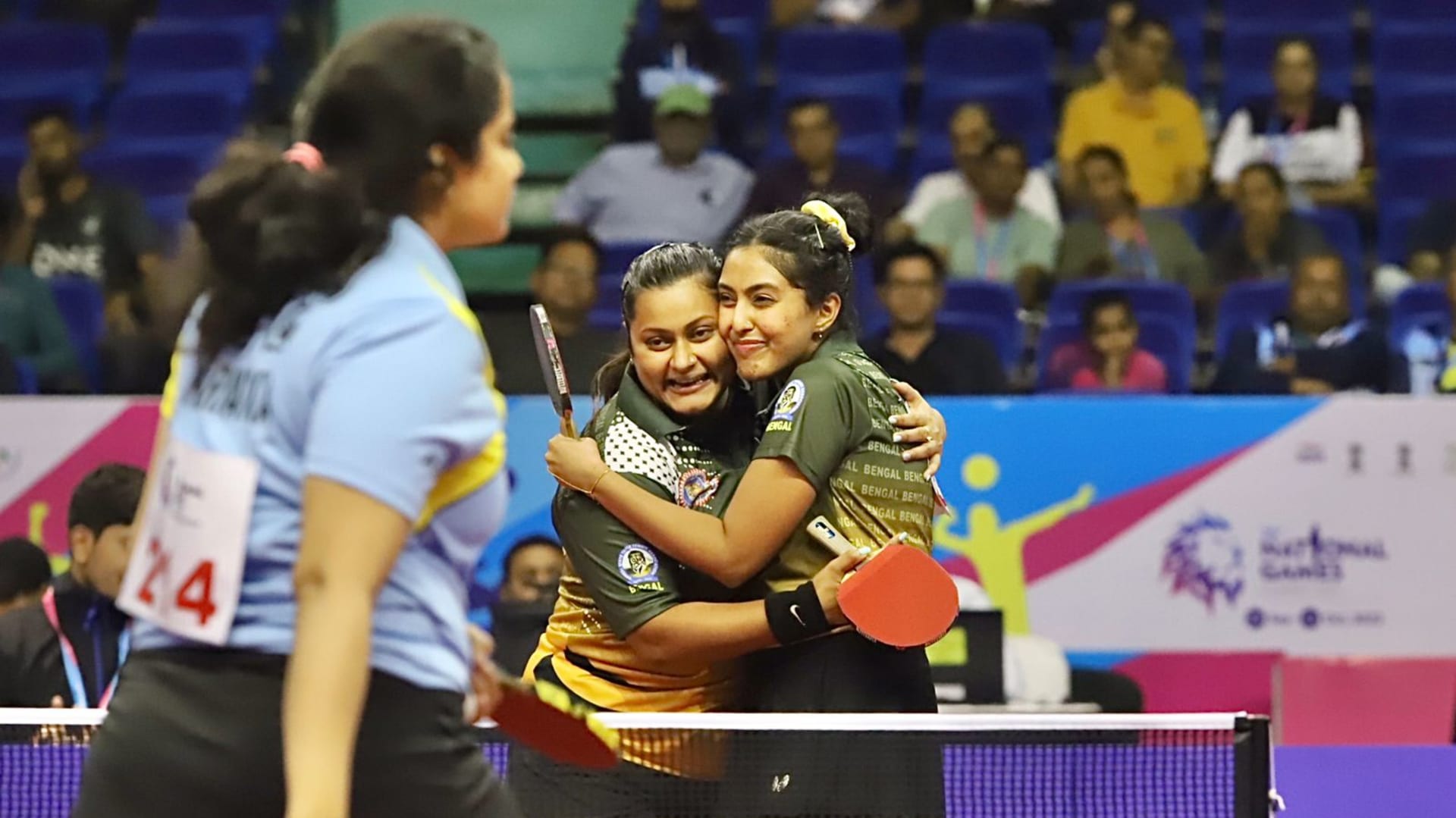 WTT Contender Tunis 2023 Sutirtha Mukherjee and Ayhika Mukherjee win womens doubles title