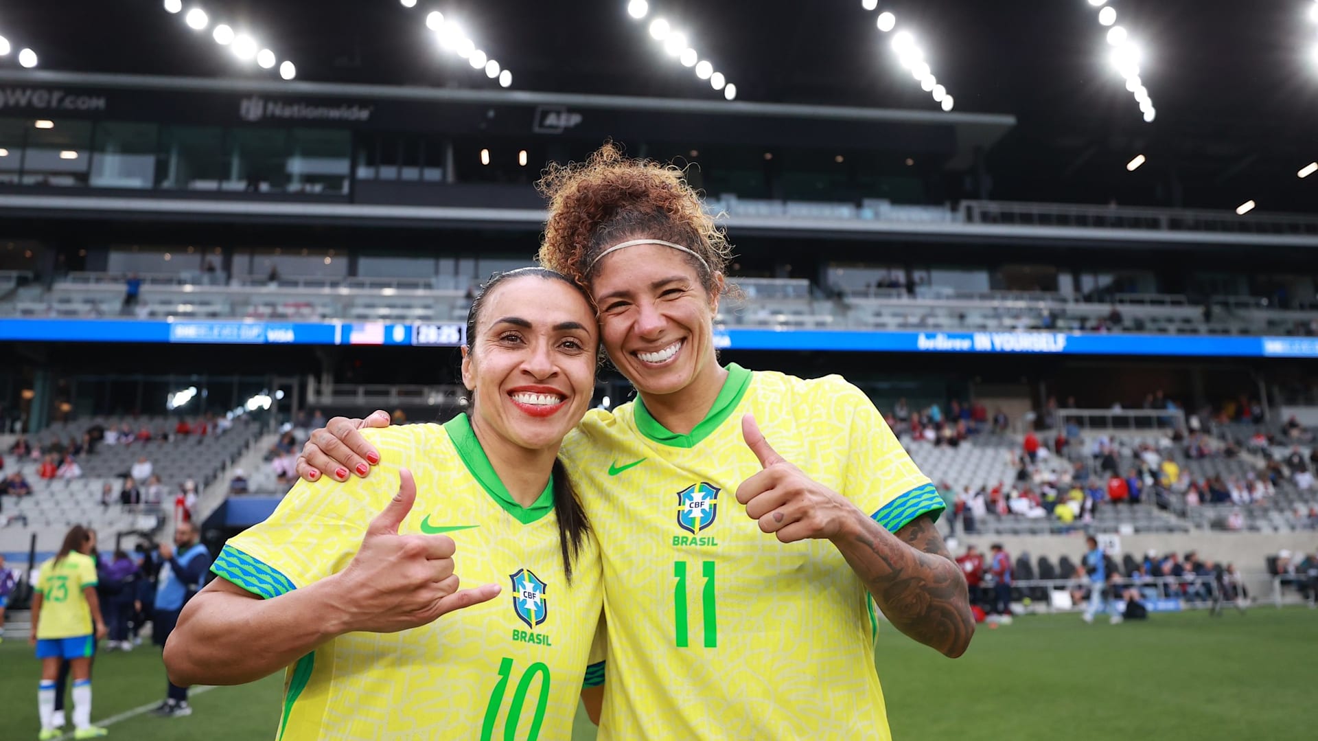 Após SheBelieves Cup 2024, qual a situação de Marta e Cristiane na seleção brasileira?