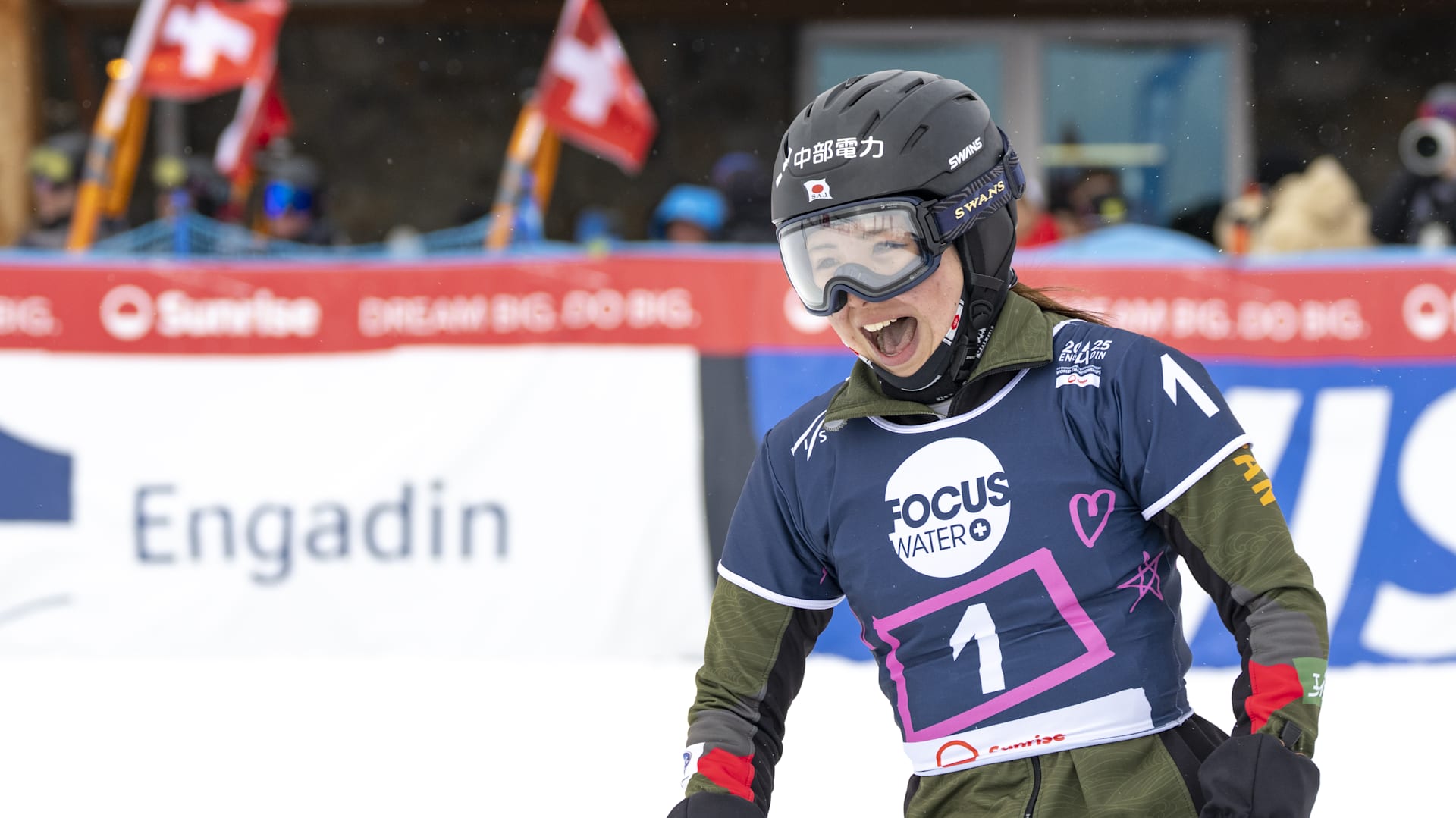 スノーボードパラレル大回転 三木つばき3位／W杯第6戦バンスコ