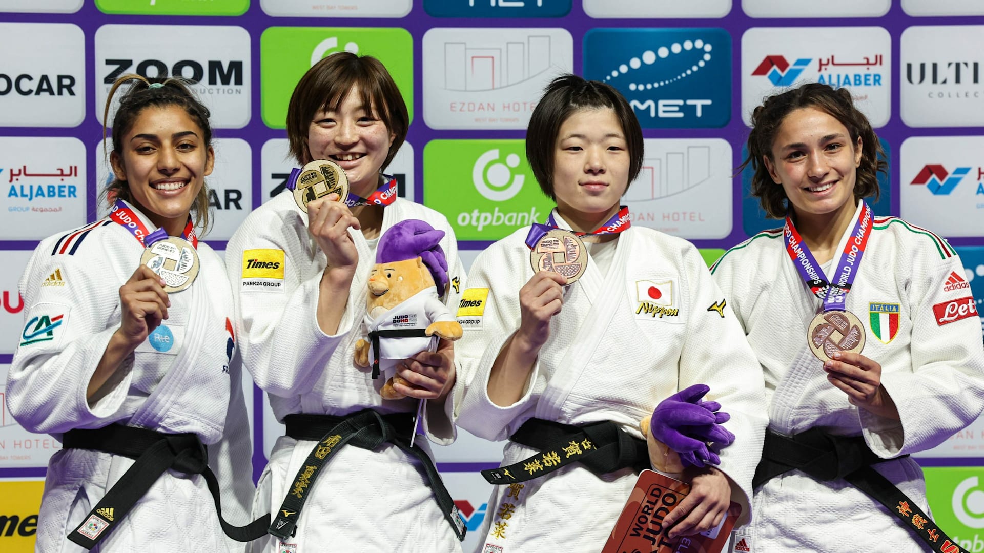 角田夏実が3連覇！ 世界柔道選手権2023｜1日目の試合結果（女子48級