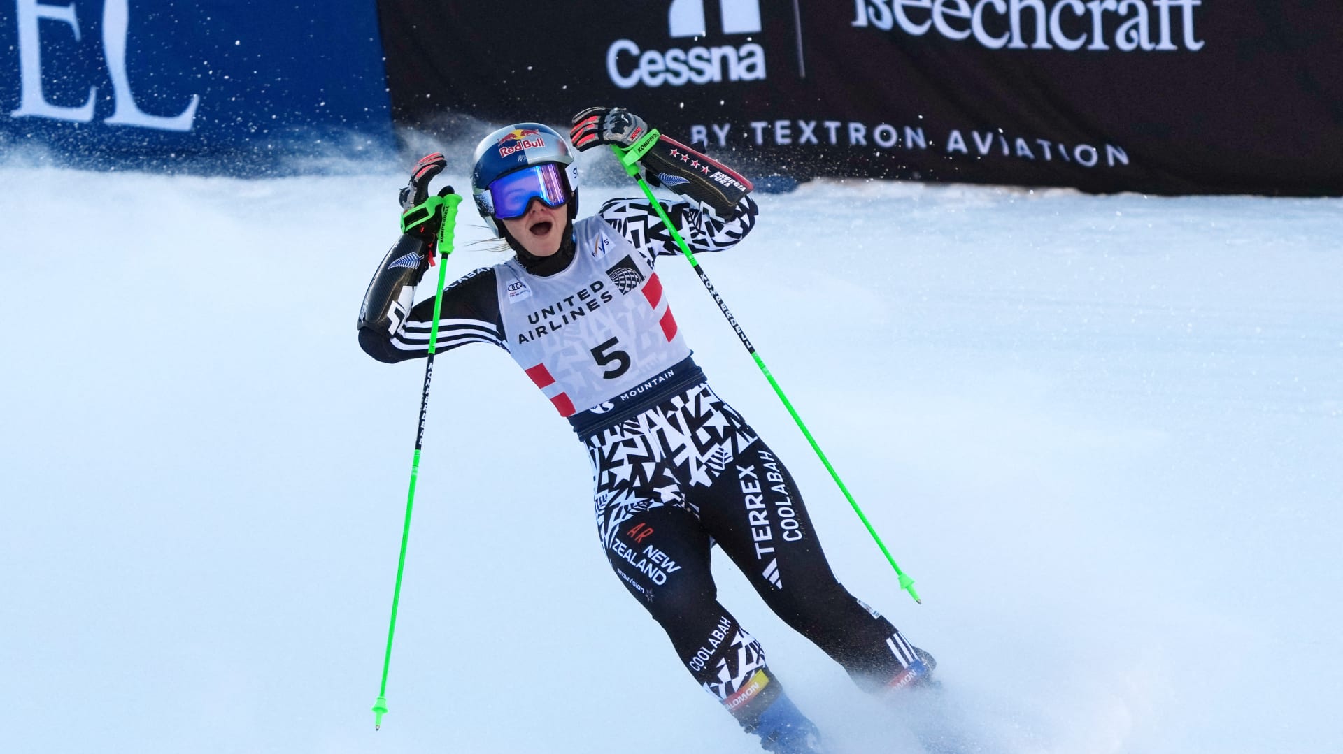 Alice Robinson claims commanding giant slalom win at Copper