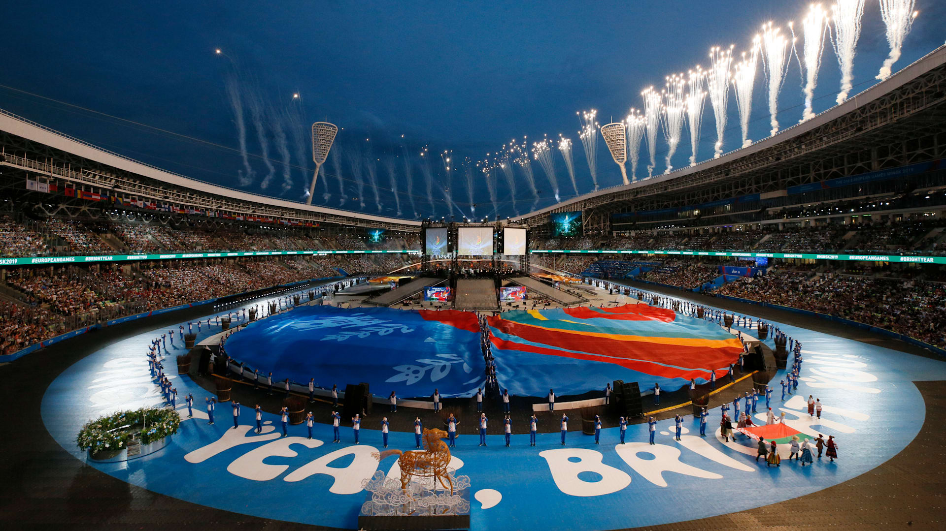 Minsk 2019 European Games Opening Ceremony and Day 1