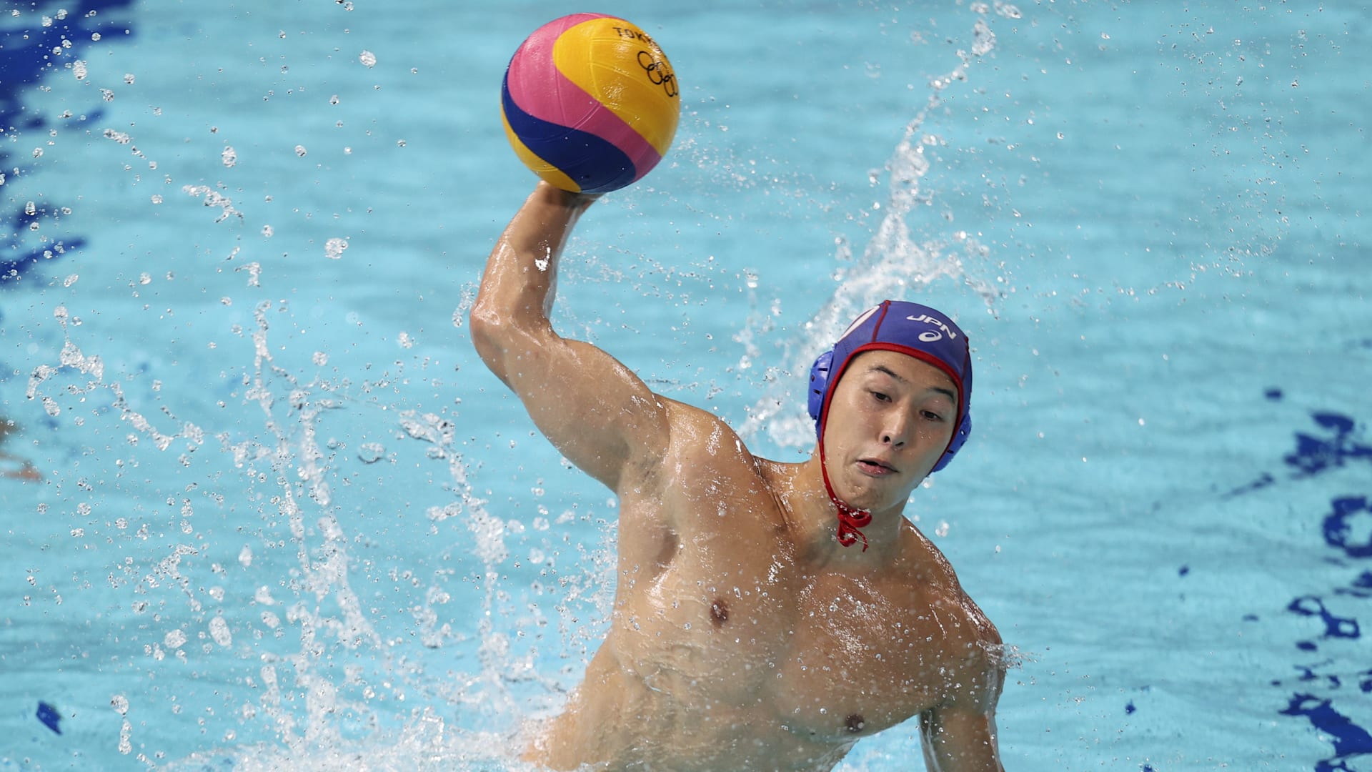 パリ五輪　日本代表　ピンバッジ　水泳　水球 パリ五輪 日本代表 ピンバッジ 水泳 水球