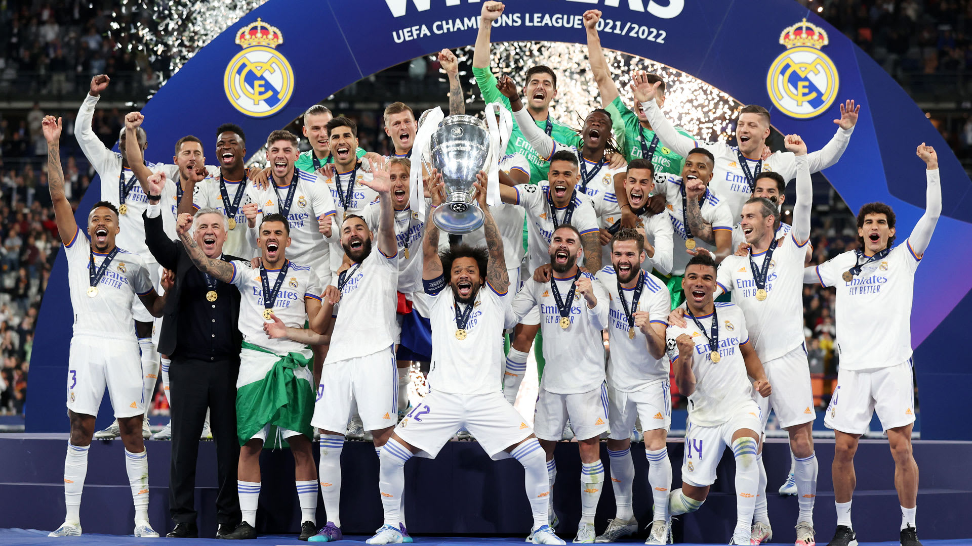 Real madrid champions historial