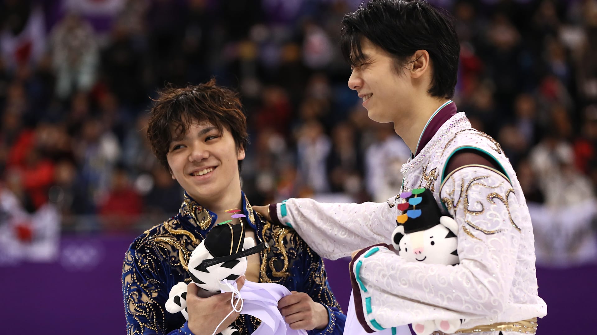 2枚組★r5m17-2 羽生結弦 バナー スターズオンアイス 羽生結弦『Yuzuru Hanyu ICE STORY 2nd 