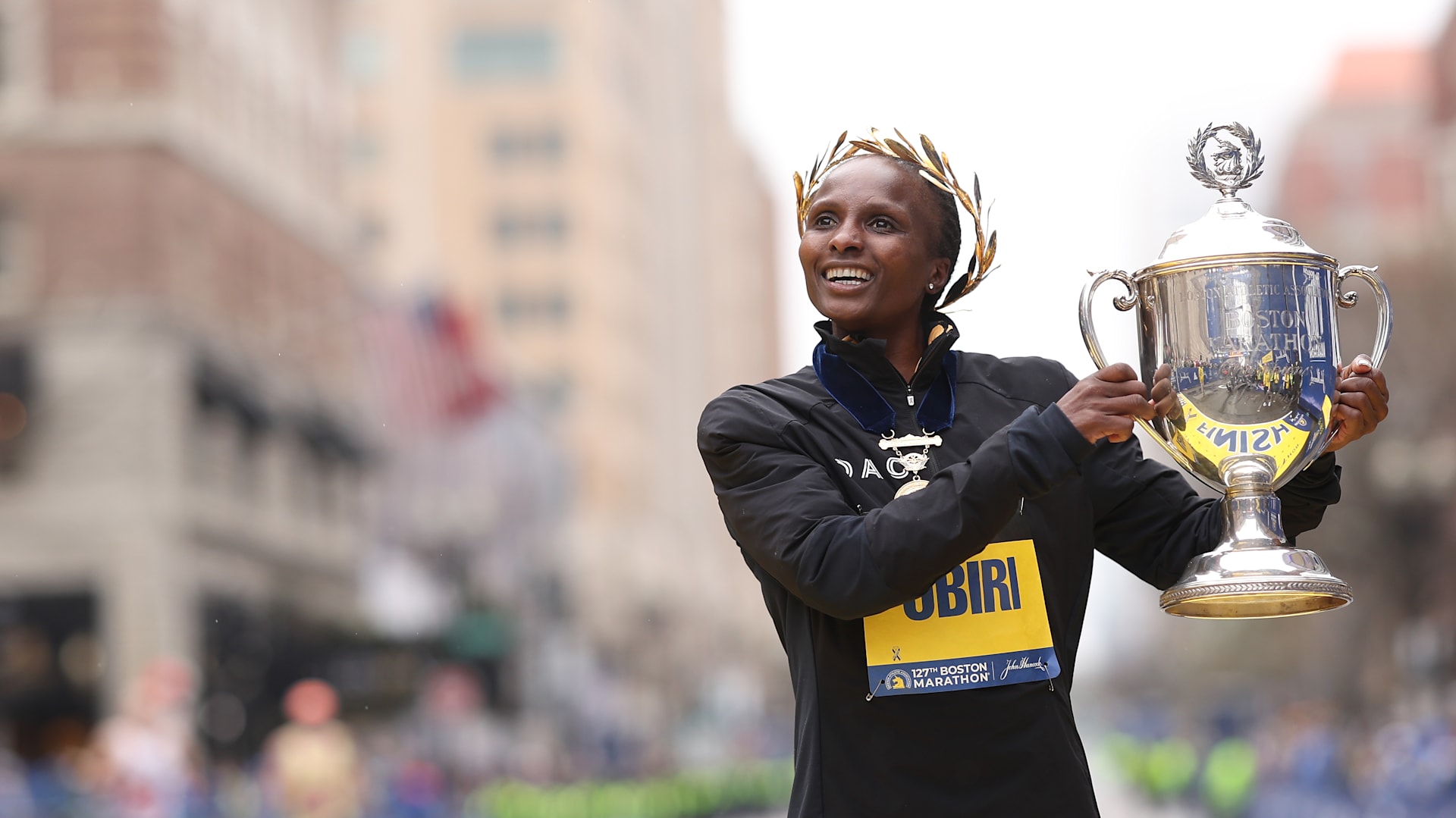 Distance runner Hellen Obiri is moving thousands of miles from her home in  Kenya to pursue her marathon ambitions