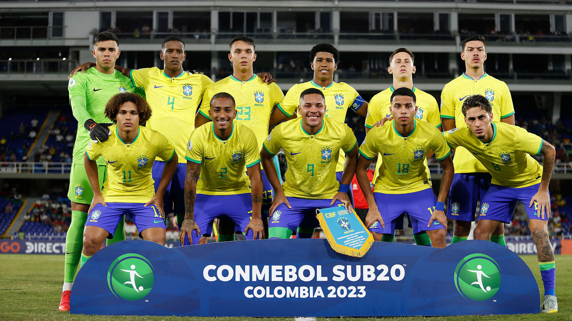 Colombia U20 - Brazil U20 placar ao vivo, H2H e escalações