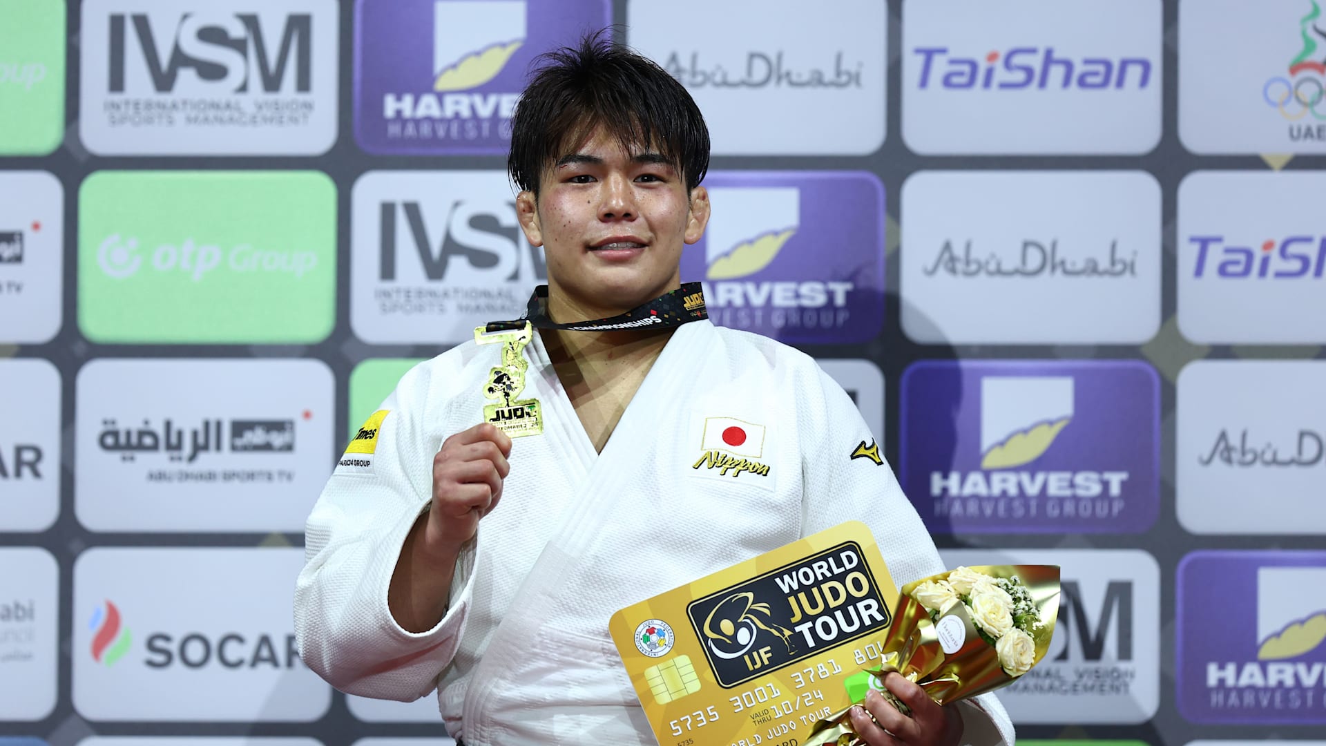 男子90kg級の田嶋剛希が金メダル同級日本勢19年ぶりの優勝